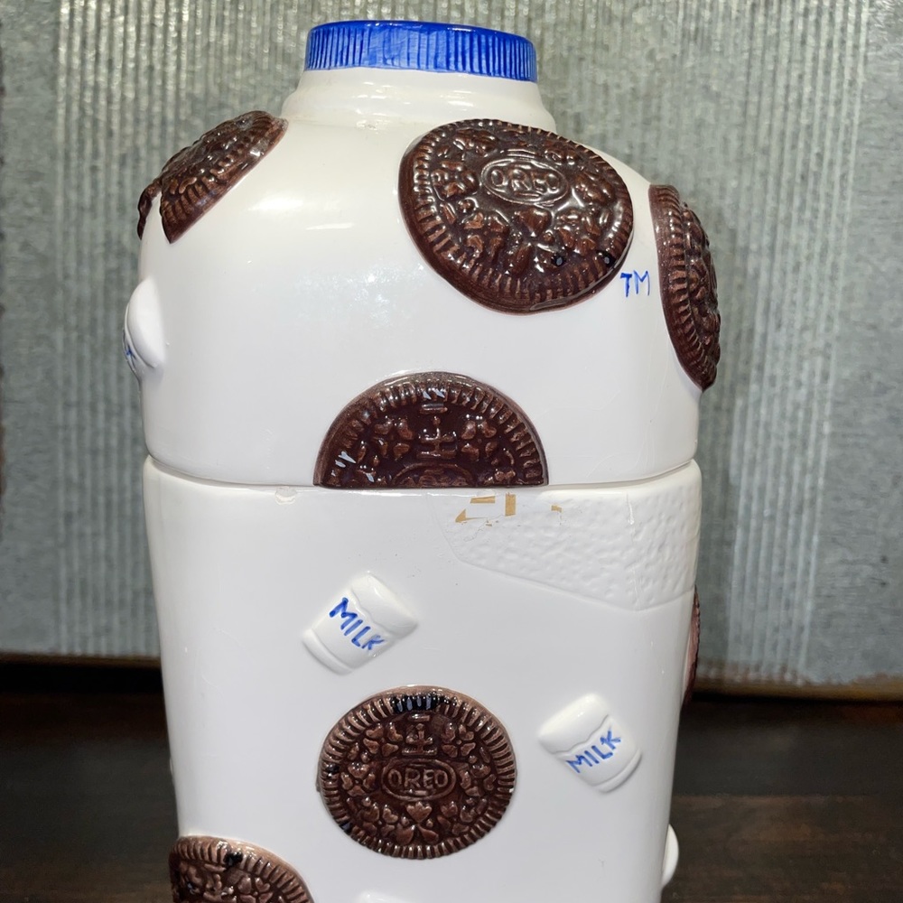 Collectible Nabisco Oreo‎ Cookies Got Milk Jug Cookie Jar
